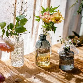 Mazās Stikla Vāzi par Hidroponiskas | Ziedi, Eiropas Ziedu Vāze Apdare (Iekārtas, kas NAV Iekļautas)
